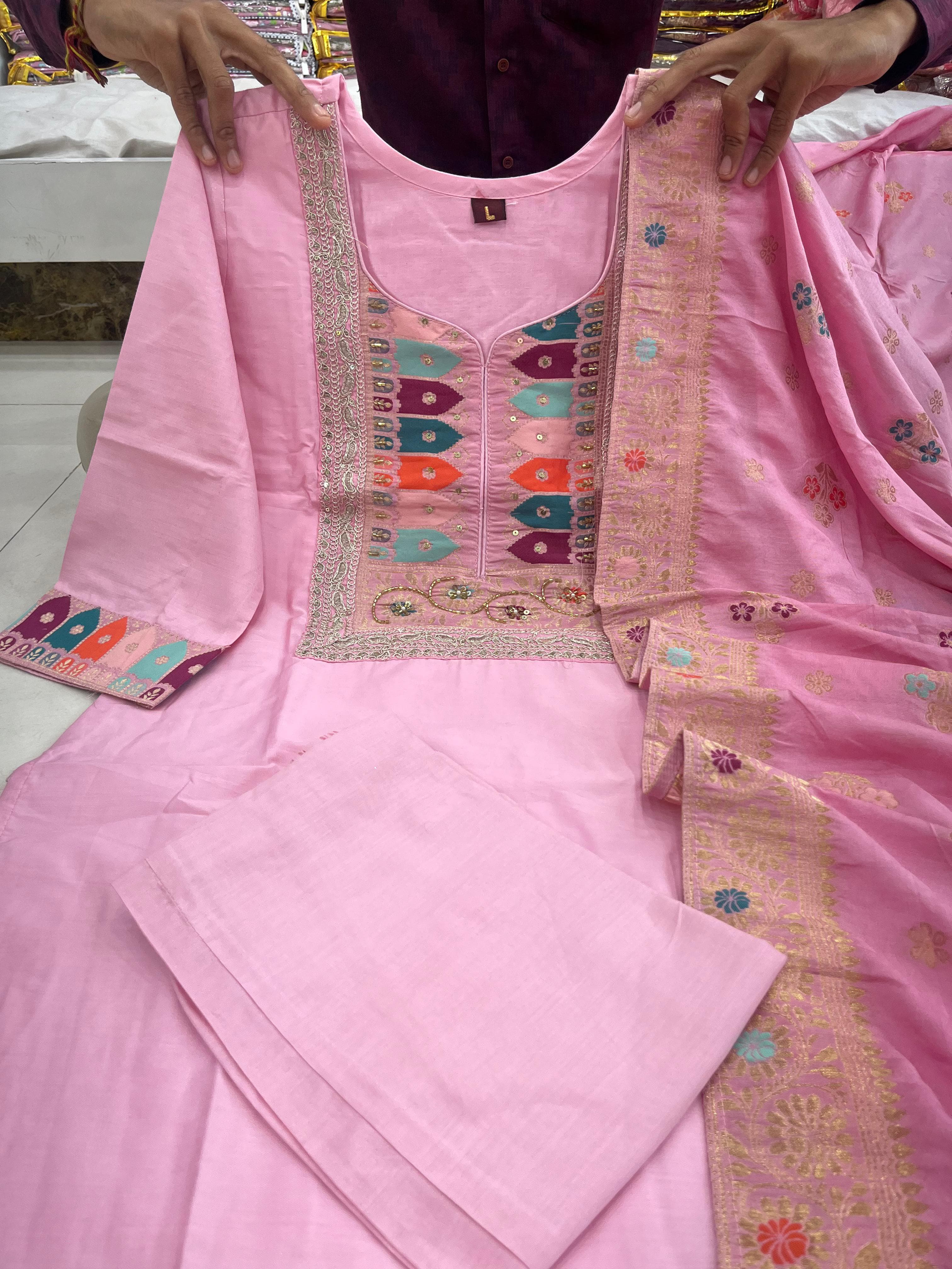 DESIGNER SILK SUIT